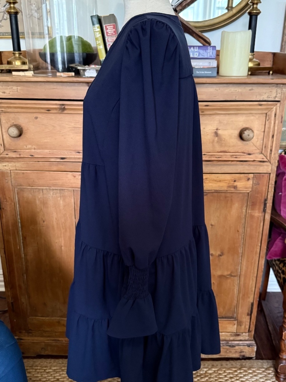 Tuckernuck x Pomander Place Navy Kenzo Dress - Picture 6 of 13